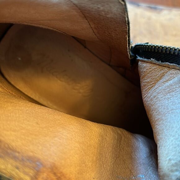 Madewell The Hailie Black Leather Ankle Boot - 6.5 - Picture 7 of 8